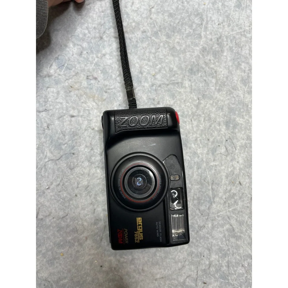 Argus 785Z Power Zoom 35mm Point and Shoot‎ Film Camera Black 35-70mm Lens